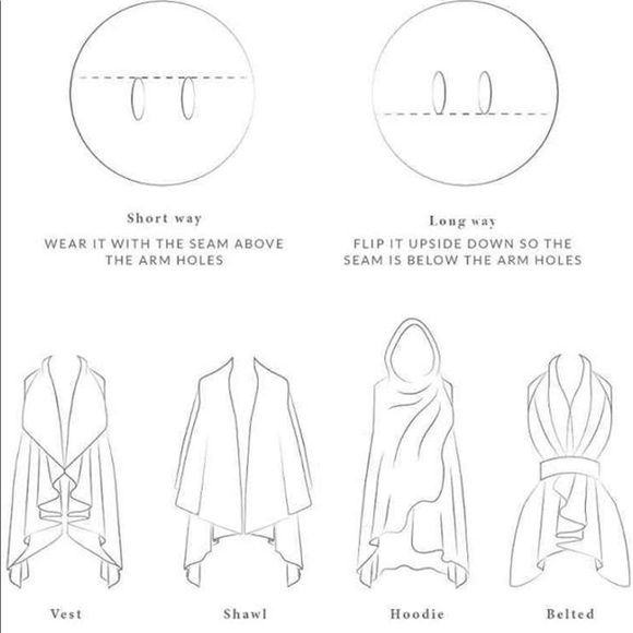 Sweater Shawl or Vest - Picture 6 of 6